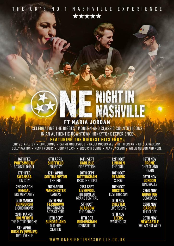 ONE NIGHT IN NASHVILLE POSTER