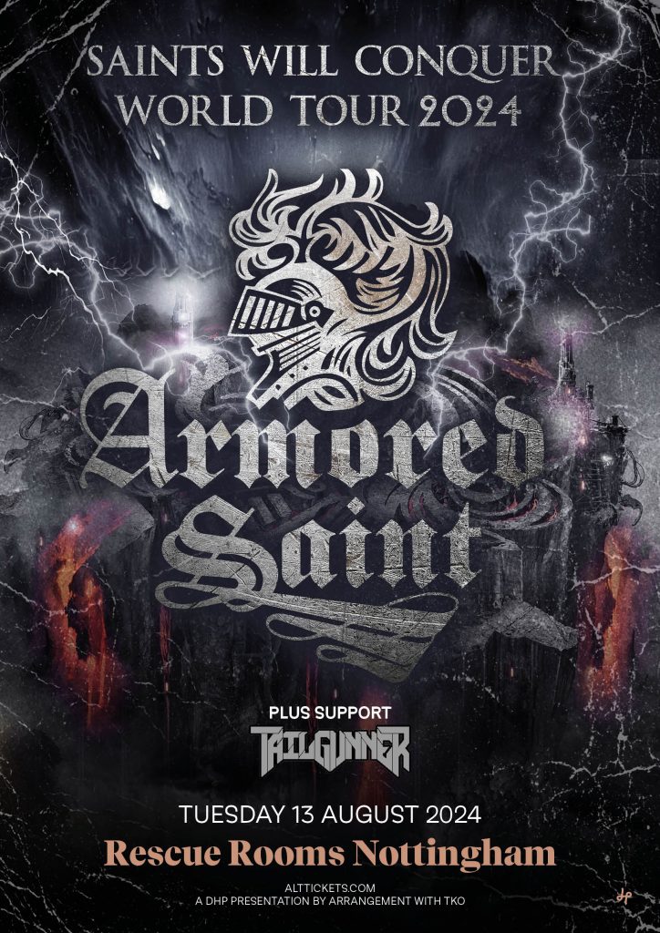 ARMORED SAINT POSTER