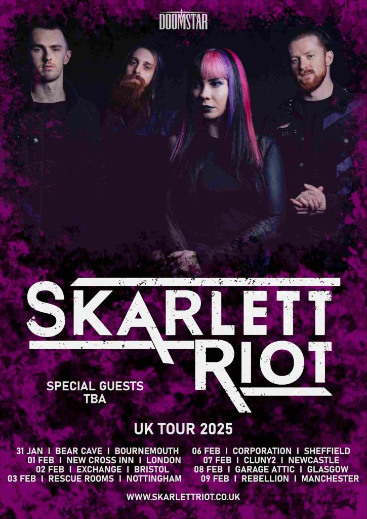 SKARLETT RIOT POSTER